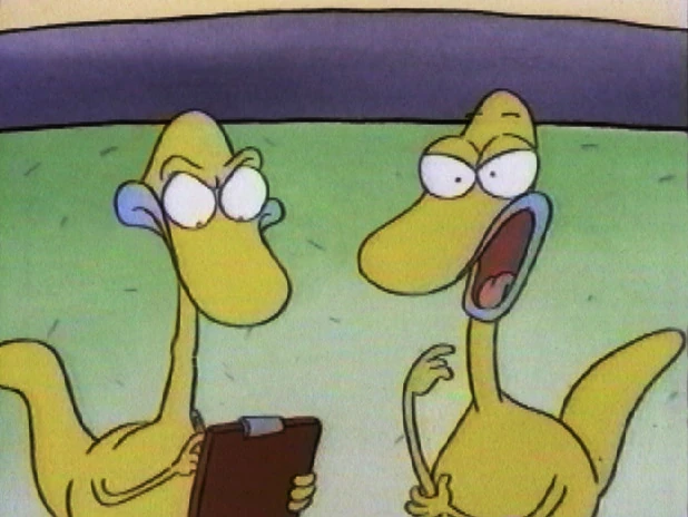 Chameleon Brothers (Leon and Chuck) (Rocko's Modern Life) (Carlos Alazraqui and Tom Kenny)