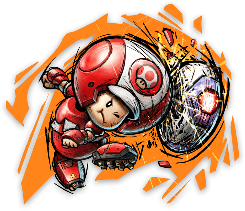 Toad (Kelsey Hutchinson) (From Super Mario Strikers)