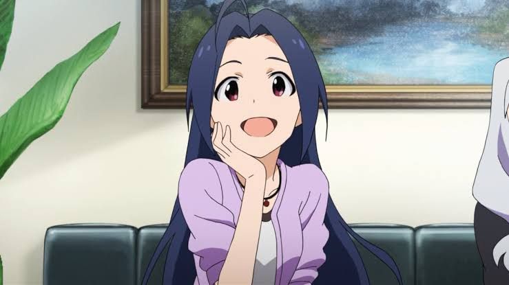 Azusa Miura (Anime: The iDOLM@STER) (CV: Chiaki Takahashi)