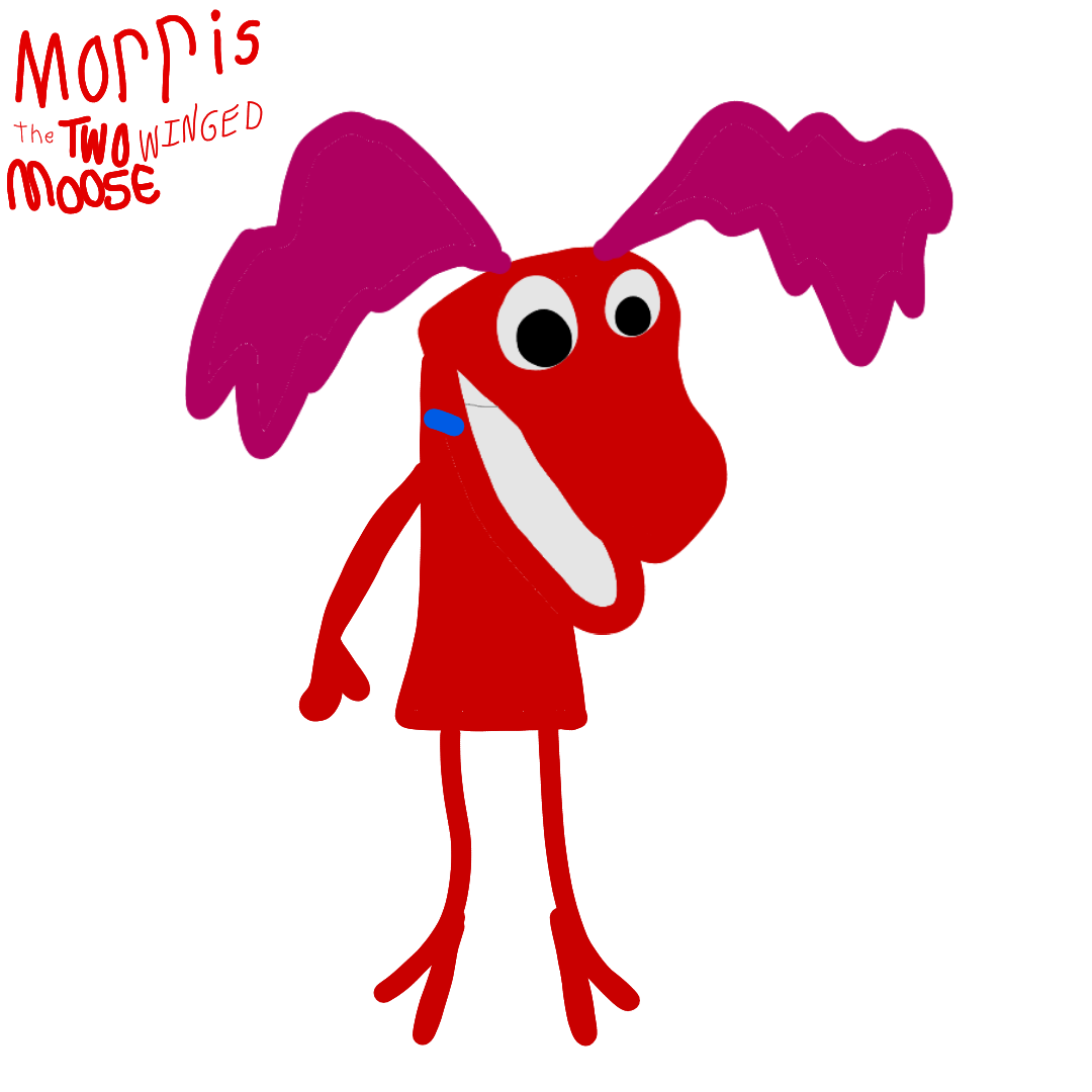 Morris The Two Winged Moose (Y&U) Nostalgia Era (2000s-2010)