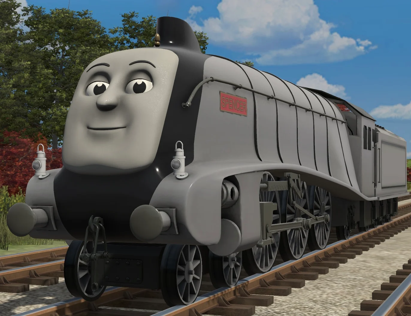 Spencer the Private Sliver Engine - TVS/CGI (Simple)