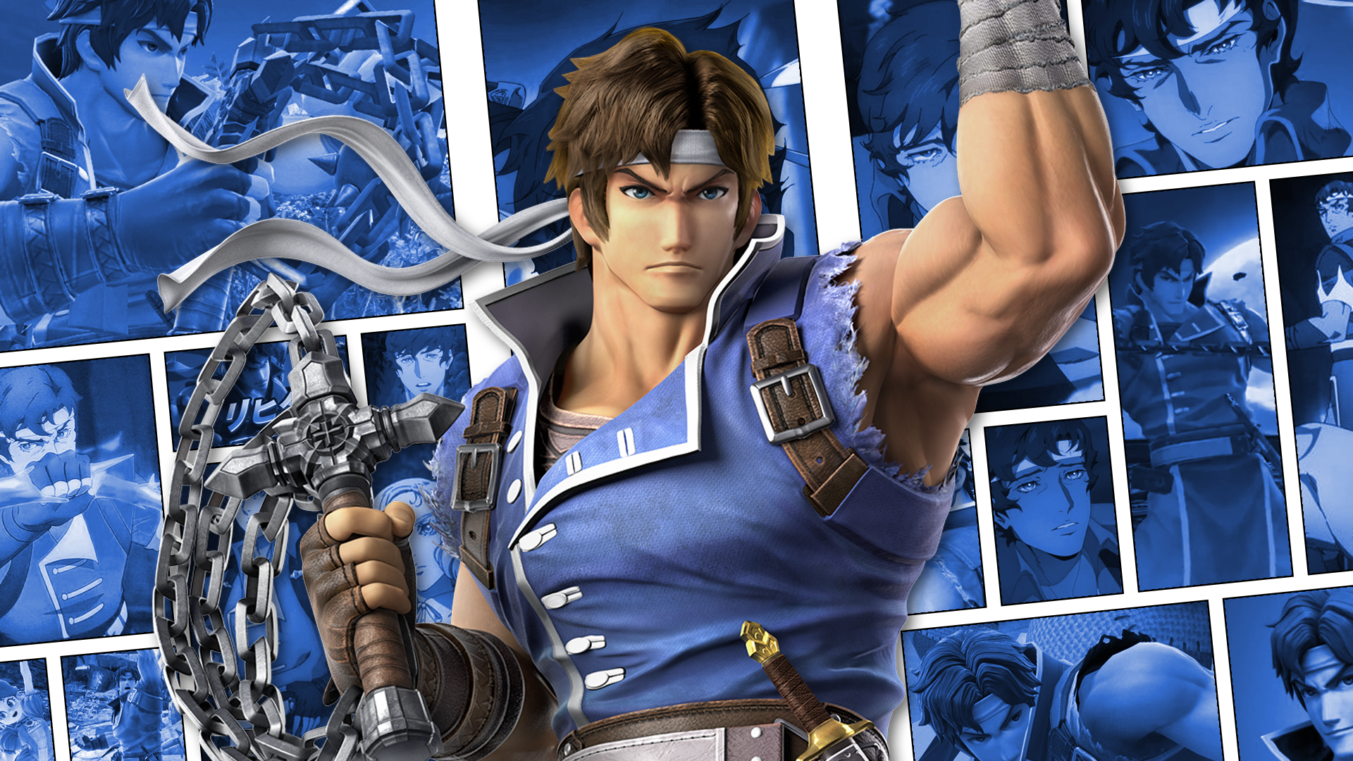 Richter Belmont (Castlevania, Super Smash Bros Ultimate, SSBU, JP)