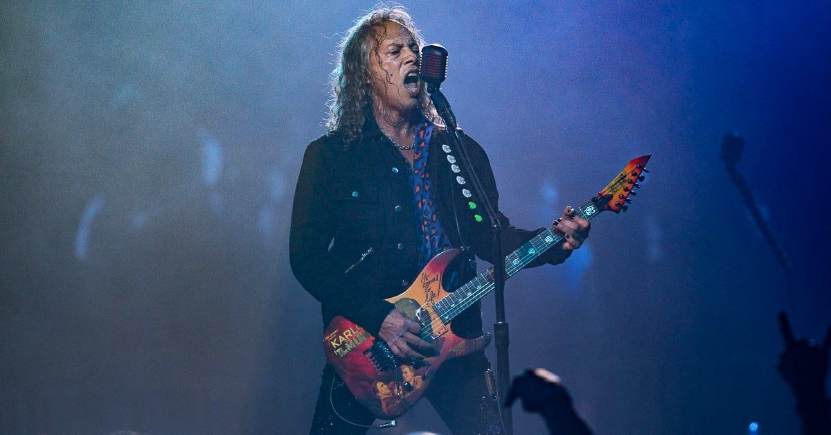 Kirk Hammett Singing