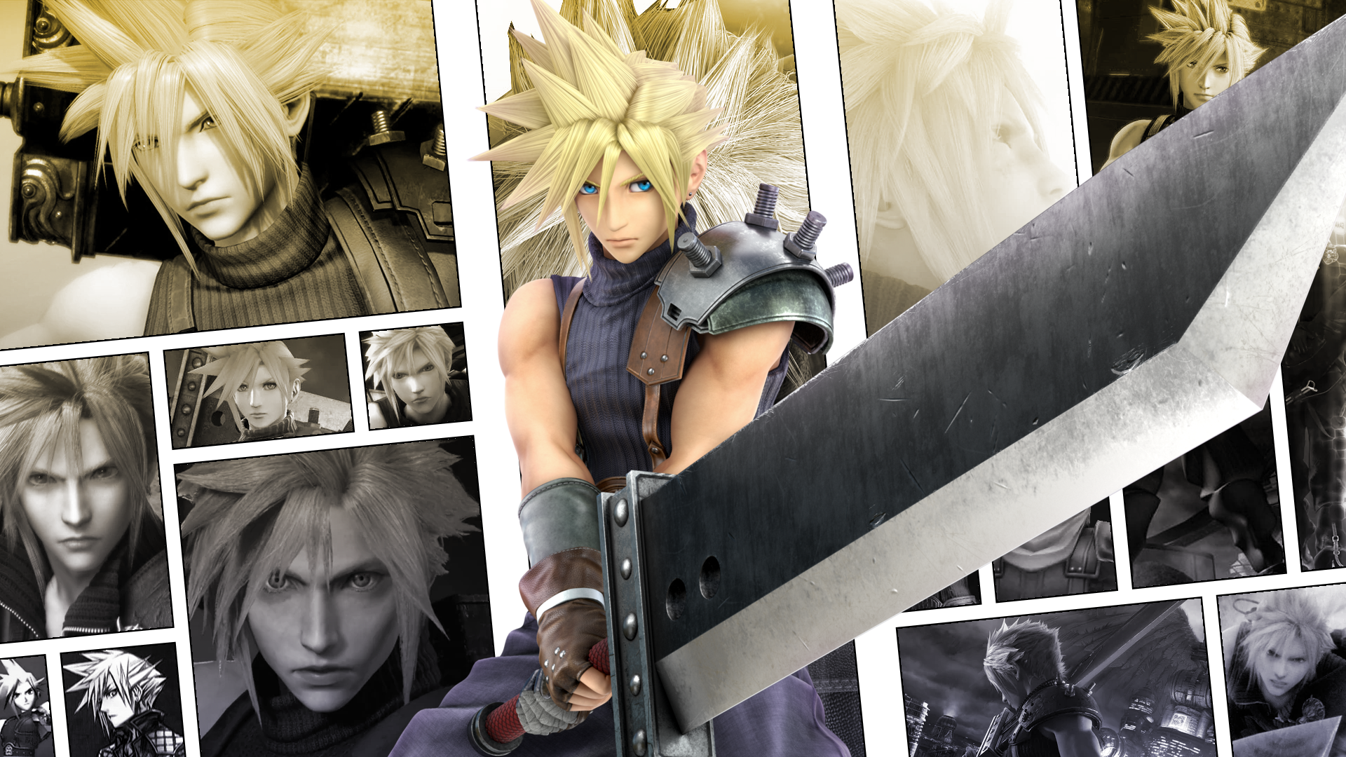 Cloud Strife (Final Fantacy, Super Smash Bros. Ultimate)