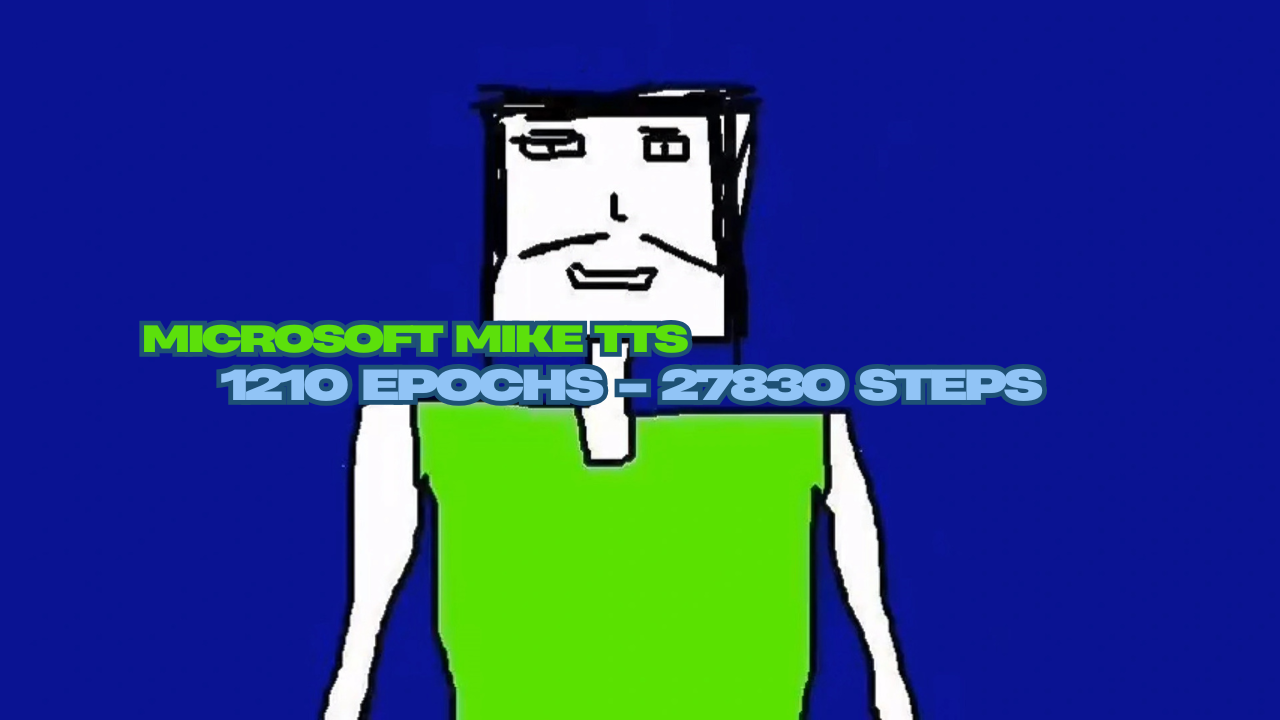 Microsoft Mike(TTS)(HIFI-GAN)