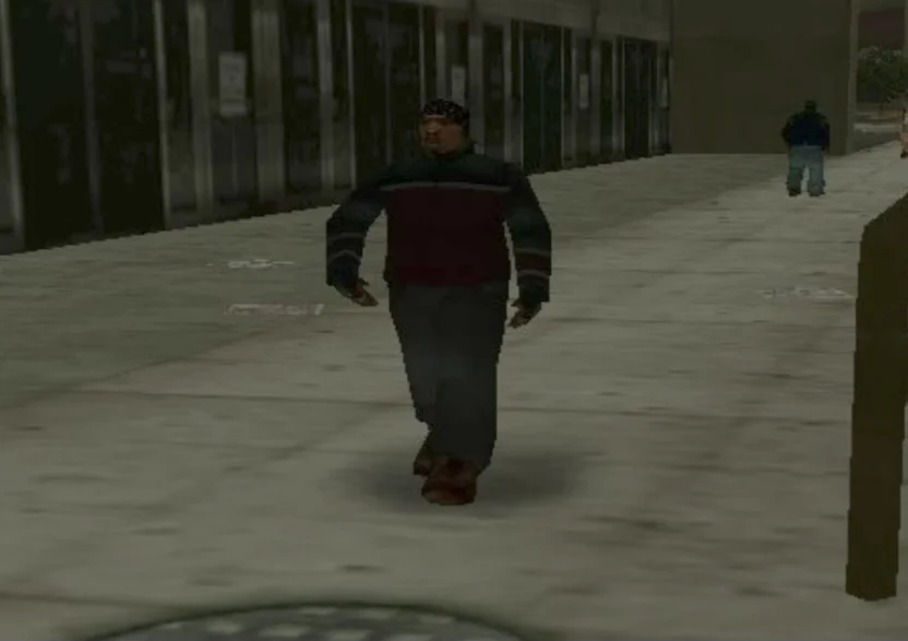Criminal Black NPC (GTA 3)