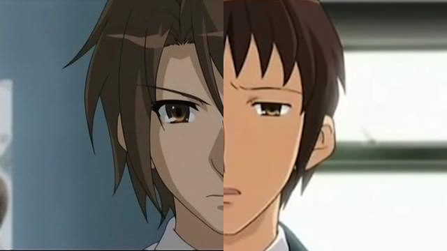 Kyon + Itsuki Koizumi (Haruhi Suzumiya Fusion)