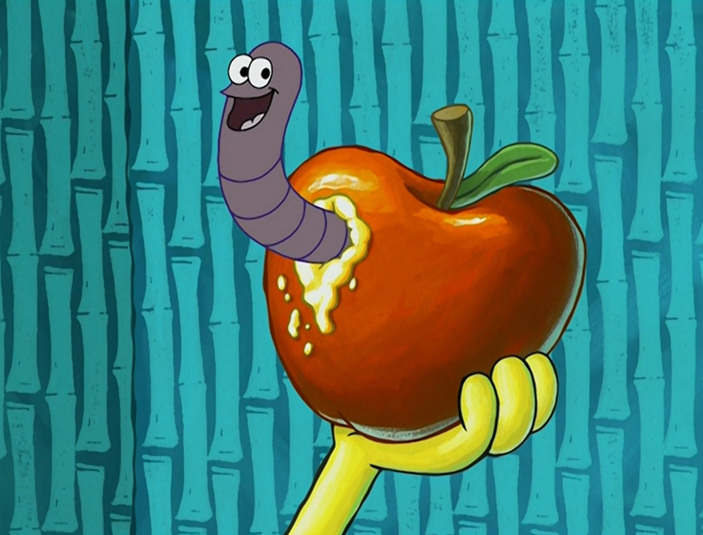 Apple Worm (SpongeBob) (Dee Bradley Baker)