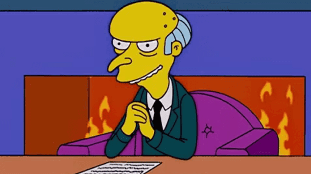 Señor Montgomery Burns (Gabriel Chavez) Español Latino - Latin American Spanish Dub (Los Simpson - The Simpsons)