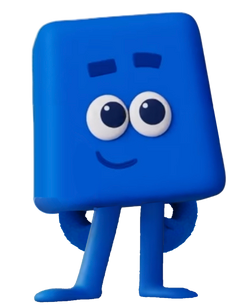 Colourblocks Blue (It's a Colorful World Era)