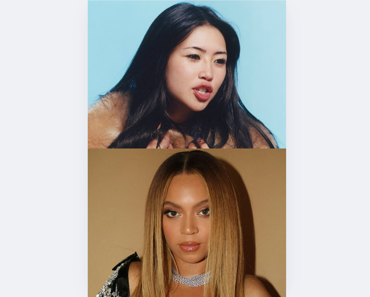 Beabadoobee and Beyoncé