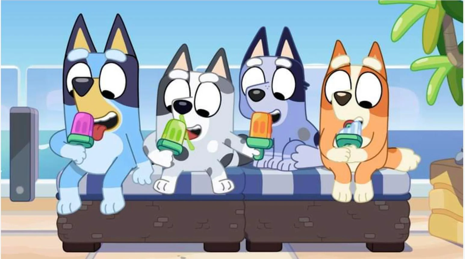  Bluey, Bingo, Muffin and Socks Heeler (Bluey)