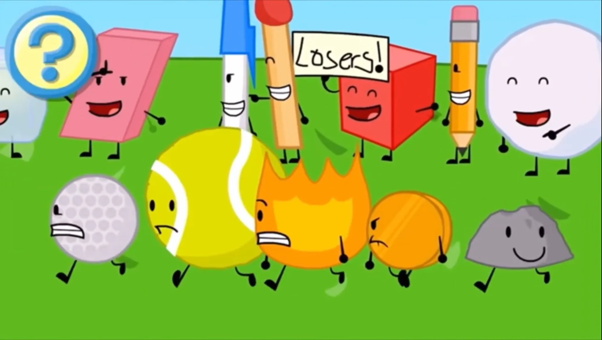 Literally the BFDI Mocking Laughter Sound Effect