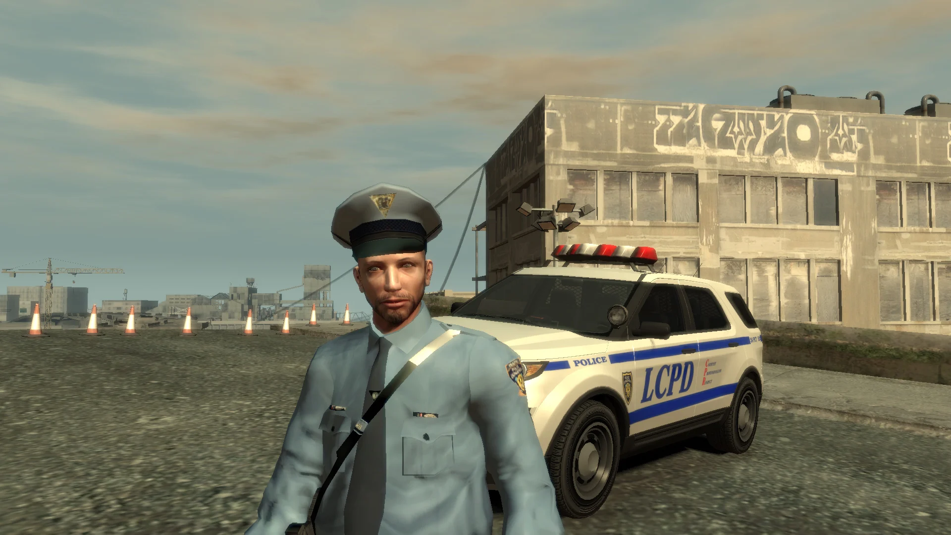 GTA 4 State Trooper White Cop