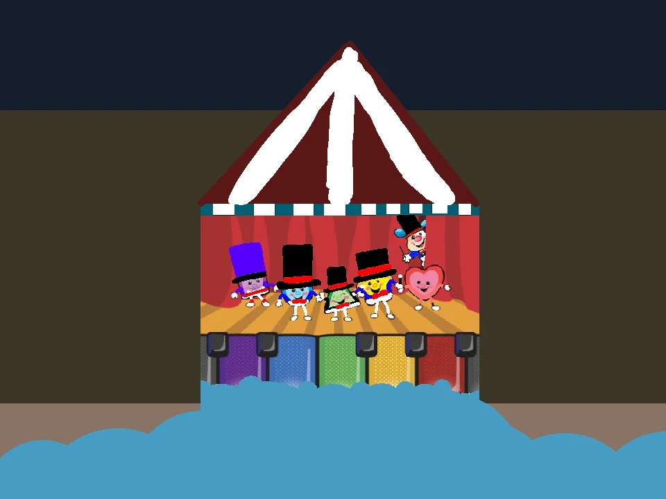 The five performer shapes