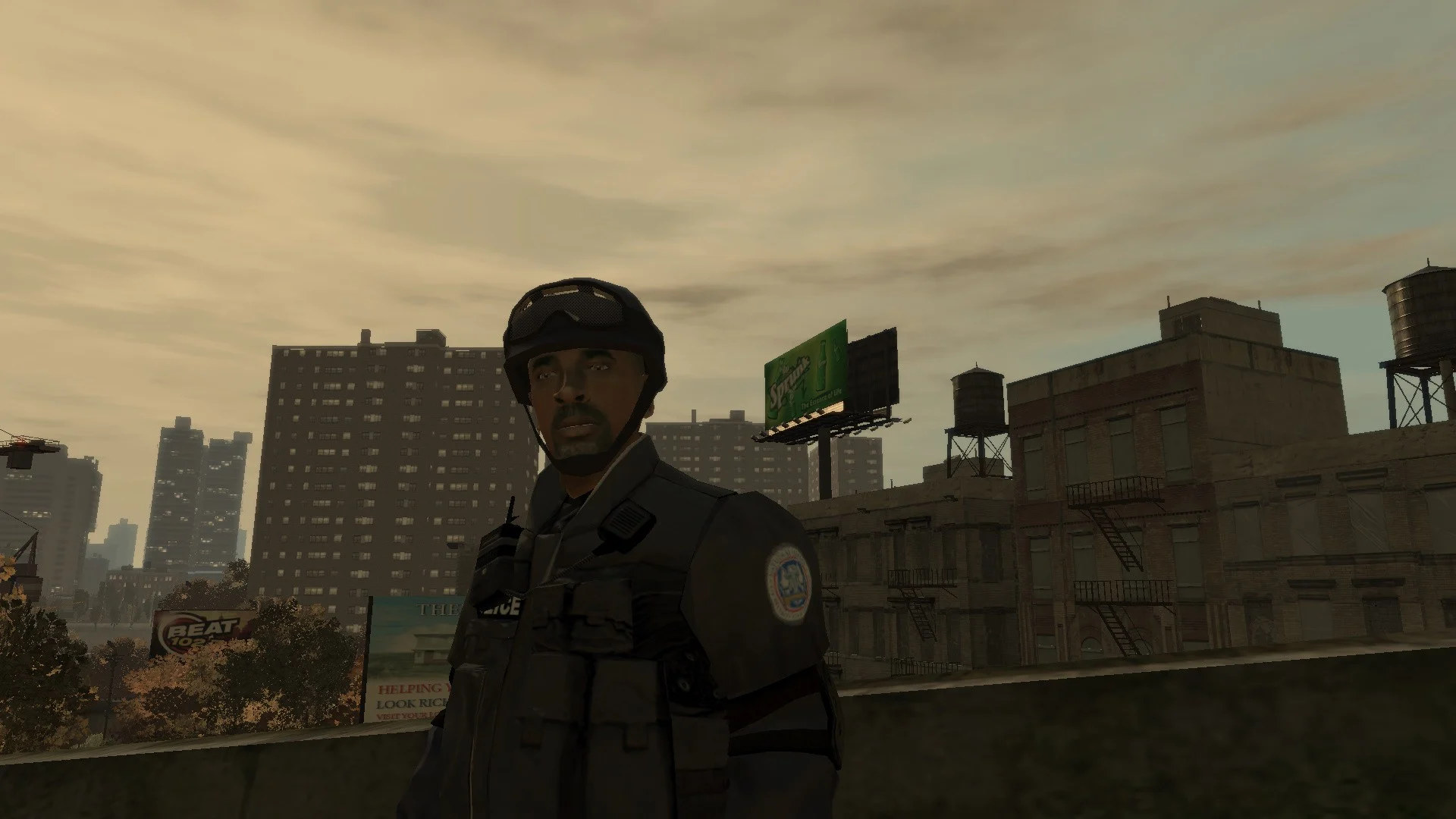 GTA 4 N.O.O.S.E SWAT Black