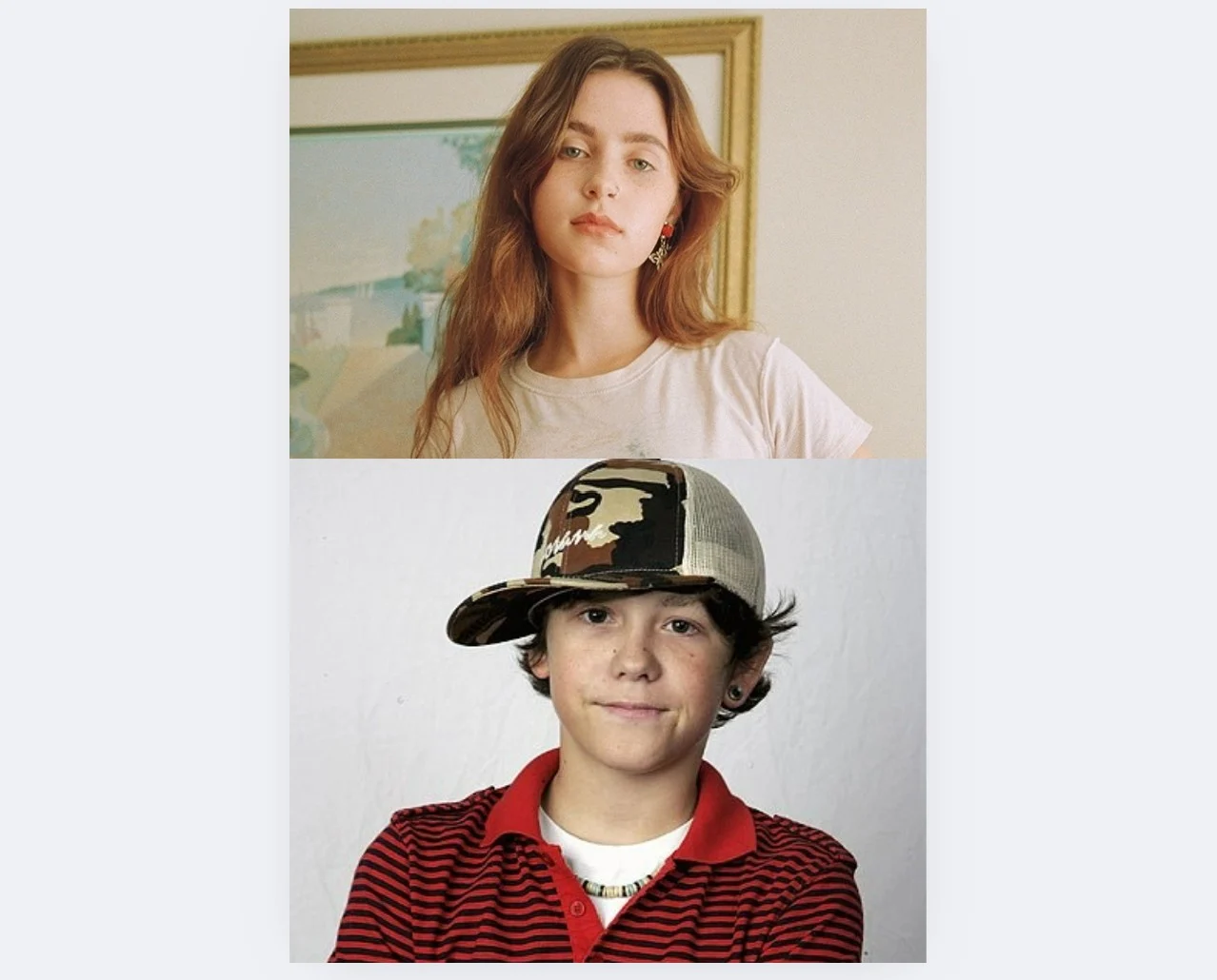 Clairo and Lil Chris