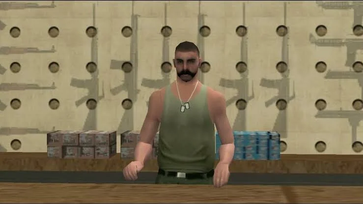 Ammunation Guy (GTA SA)