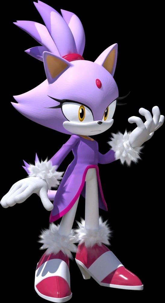 Blaze The Cat (Jennifer Douillard) (Sonic Heroes)