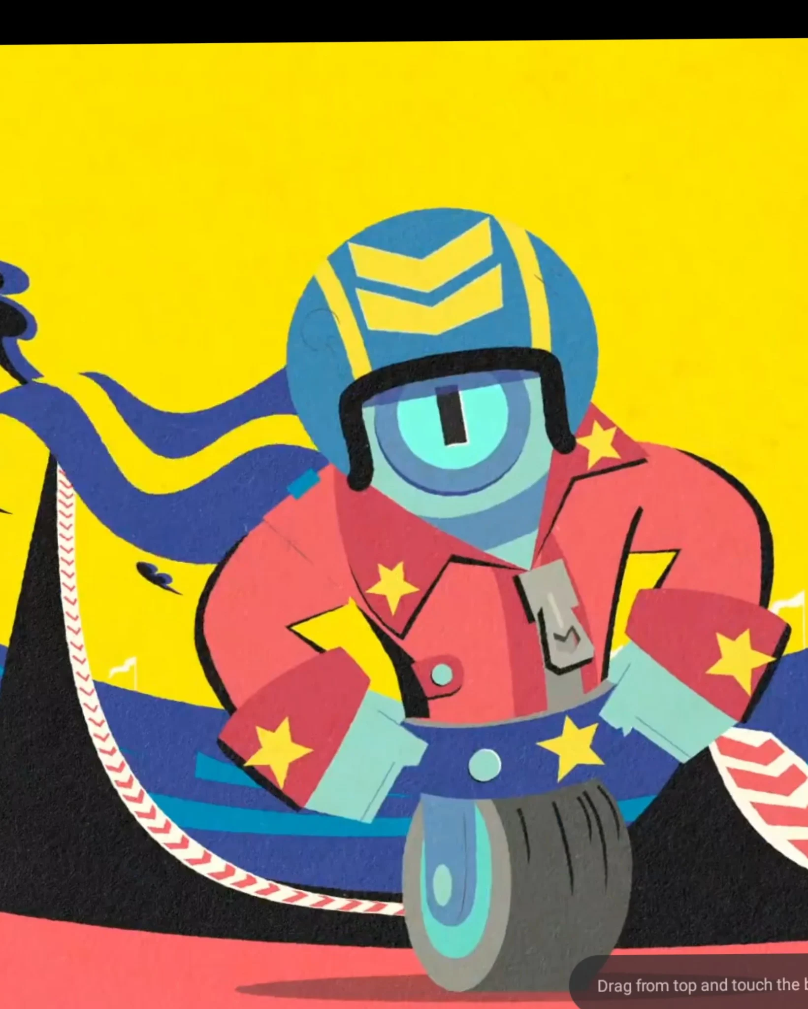 Stu (from Stu's Spectacular school of Driving) (Brawl stars)
