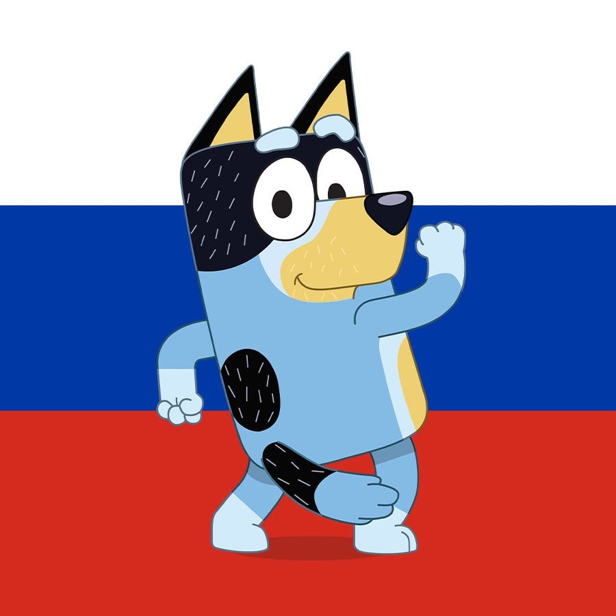 Bandit Heeler (Bluey Russian dub)