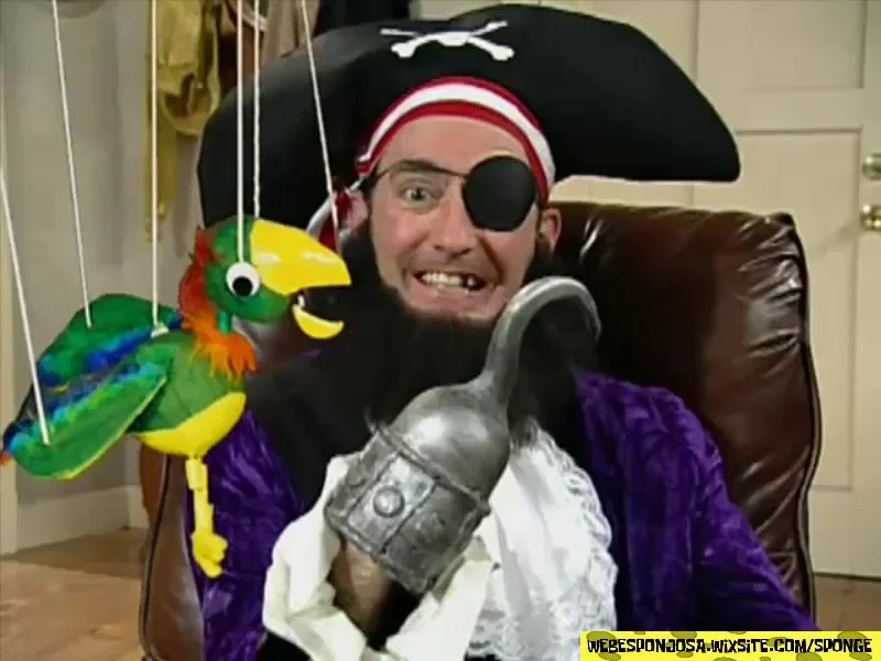 Parche El Pirata (Juan Guzman) Español Latino/Latin American Spanish Dub (Bob Esponja,Spongebob Squarepants)