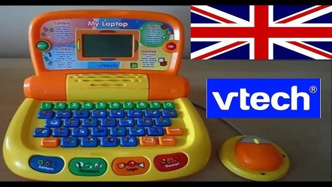 VTech My Laptop/Mini Laptop (Tote N Go Laptop UK Version - Voiced by Wayne Forester)