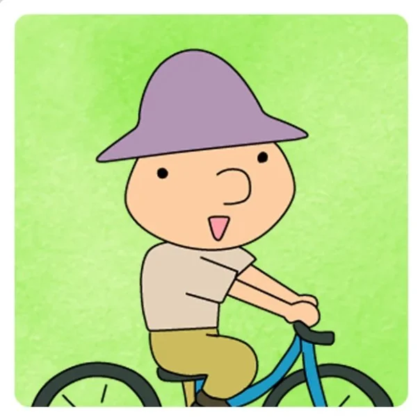 自転車おじさん