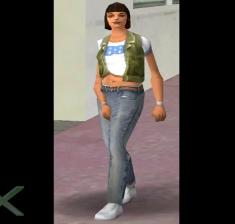 Woman 2 Pedestrian NPC (GTA Vice City)