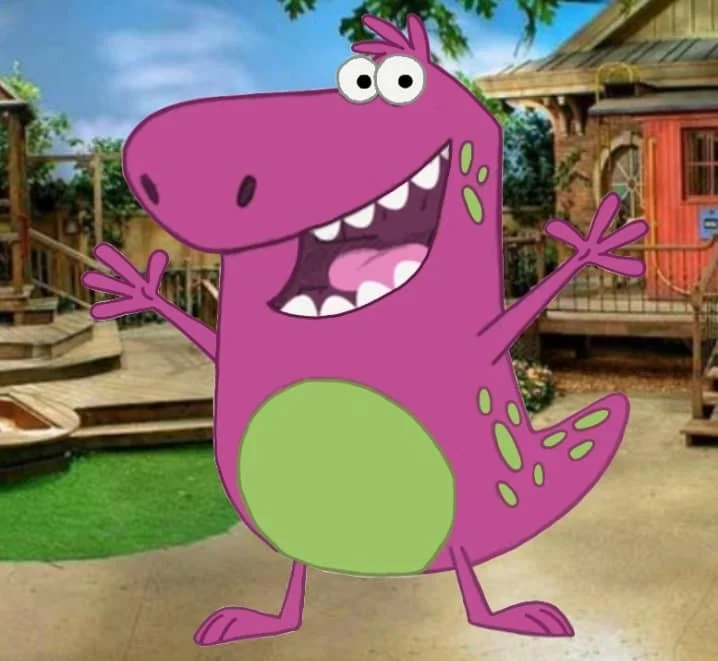 Barney The Dinosaur (David Franks) (Backup Voice Actor, 1998)