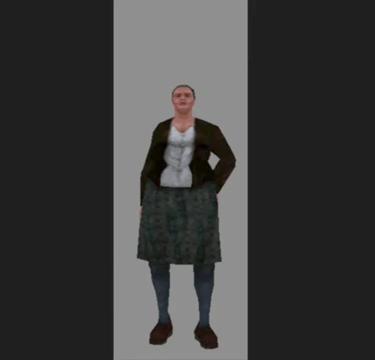 Woman Old White Pedestrian NPC - GTA San Andreas