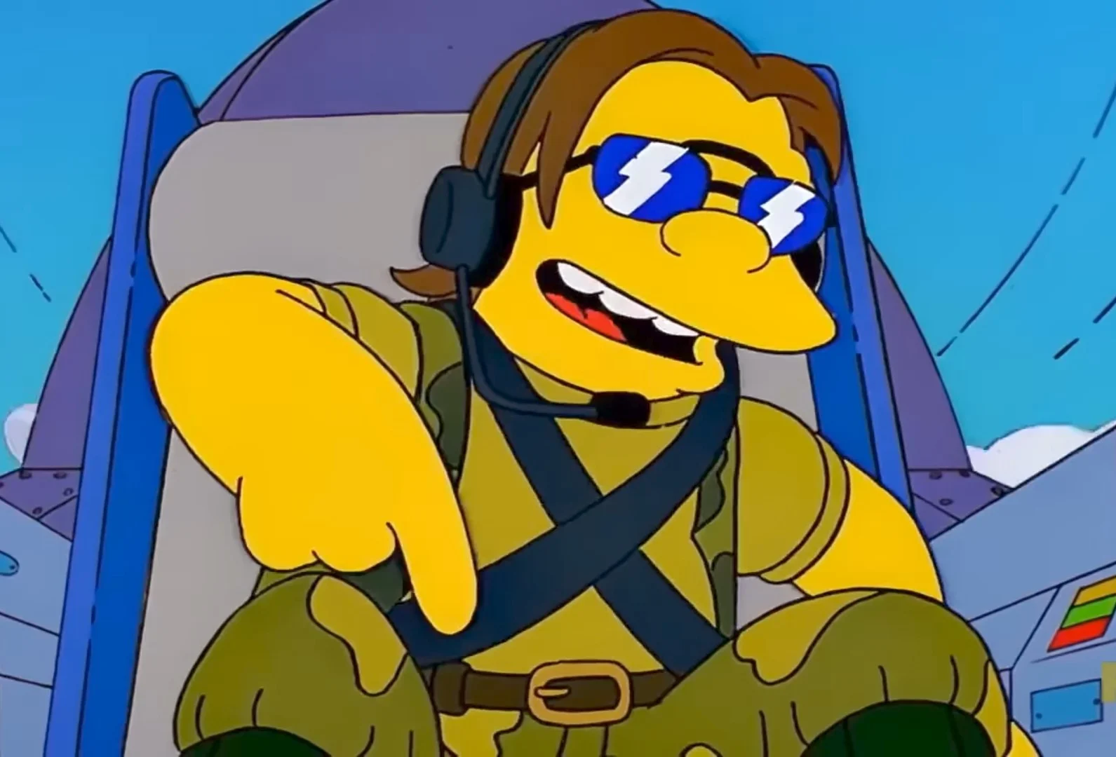 Nelson Muntz (Moisés Iván Mora) [Los Simpson] (Español Latino/Latin American)