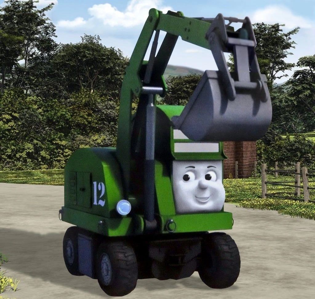 Alfie the Excavator (SLOTLT/S20) (CGI Andrew Brenner Era)