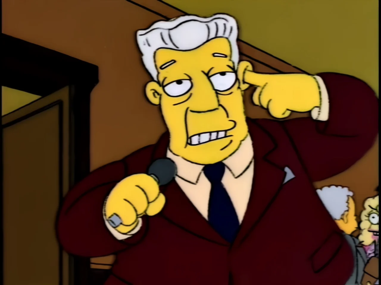 Kent Brockman (The Simpsons) [VA: Harry Shearer]