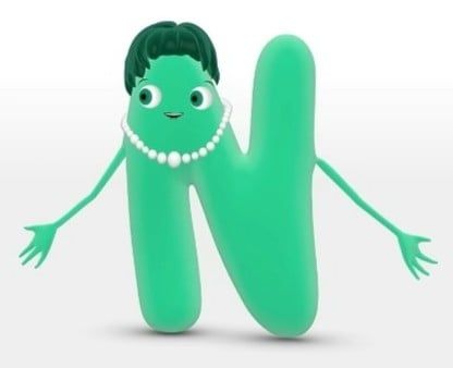 Letter N (CATA - BabyTV)