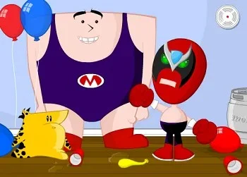 Strong Bad on Helium (Homestar Runner)