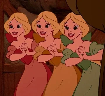 Bimbettes (Beauty and the Beast) (Mary Kay Bergman and Kath Soucie)