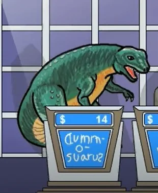 Dumb Dinosaur (Albino Blacksheep)