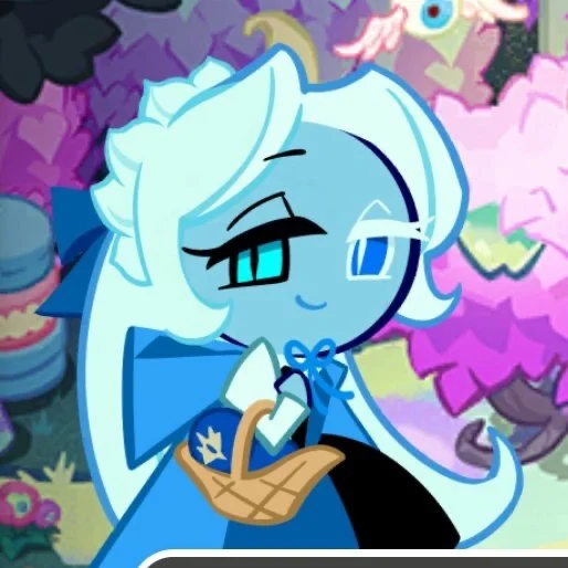 Lady in Azure (Shadow Milk Cookie) (Cookie Run Kingdom) (CRK)