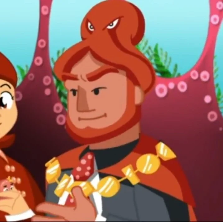 Rey Pulpo (Princesas del Mar) (Español Latino)