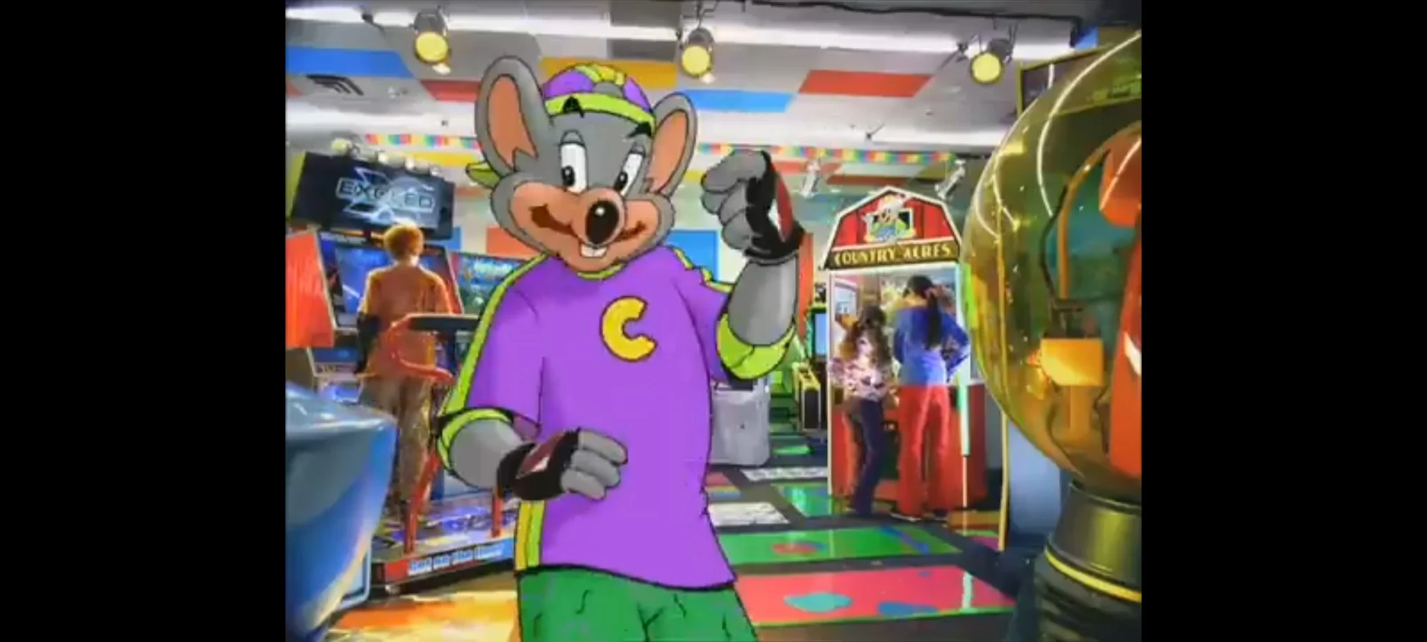 Chuck E Cheese (2009-2010 Commercial, Voiceover)