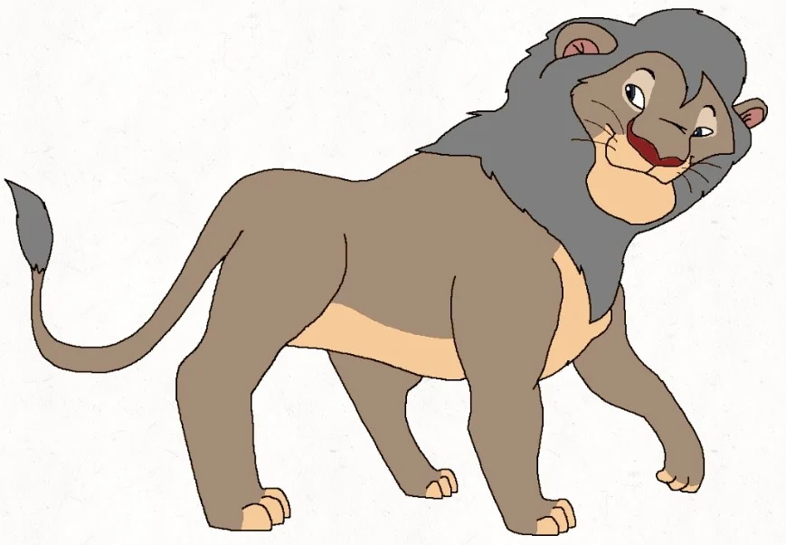 Anasf the Arabian Lion Rus (The Little MerWildlife Animal)