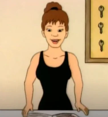 Gym Receptionist (Beavis and Butt-Head) (Tracy Grandstaff)