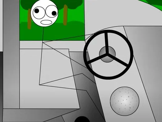 Stupid Driver (The Demented Cartoon Movie) (Albino Blacksheep)