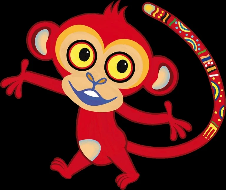 Red Monkey (Tinga Tinga Tales) (UK)
