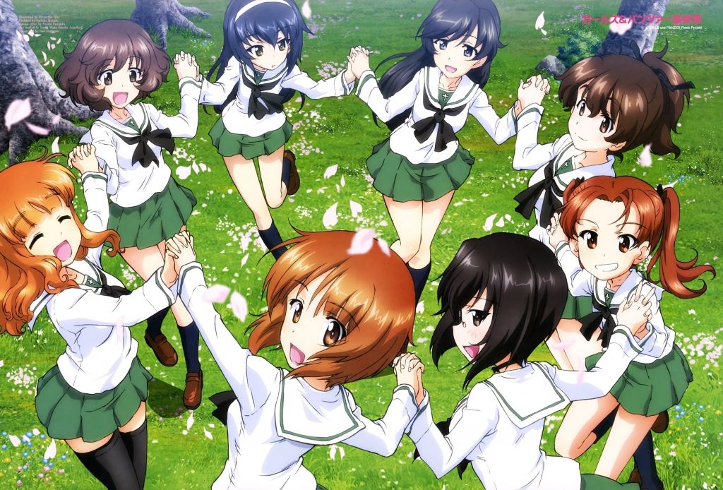 Girls und Panzer English Dub