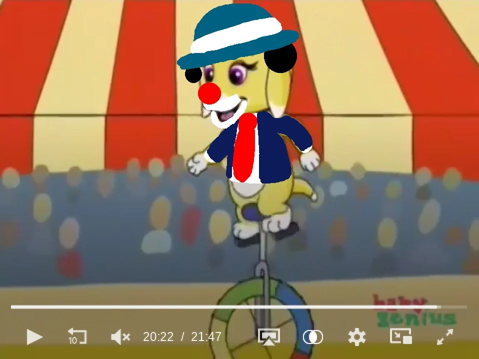 Lola The Clown Dog