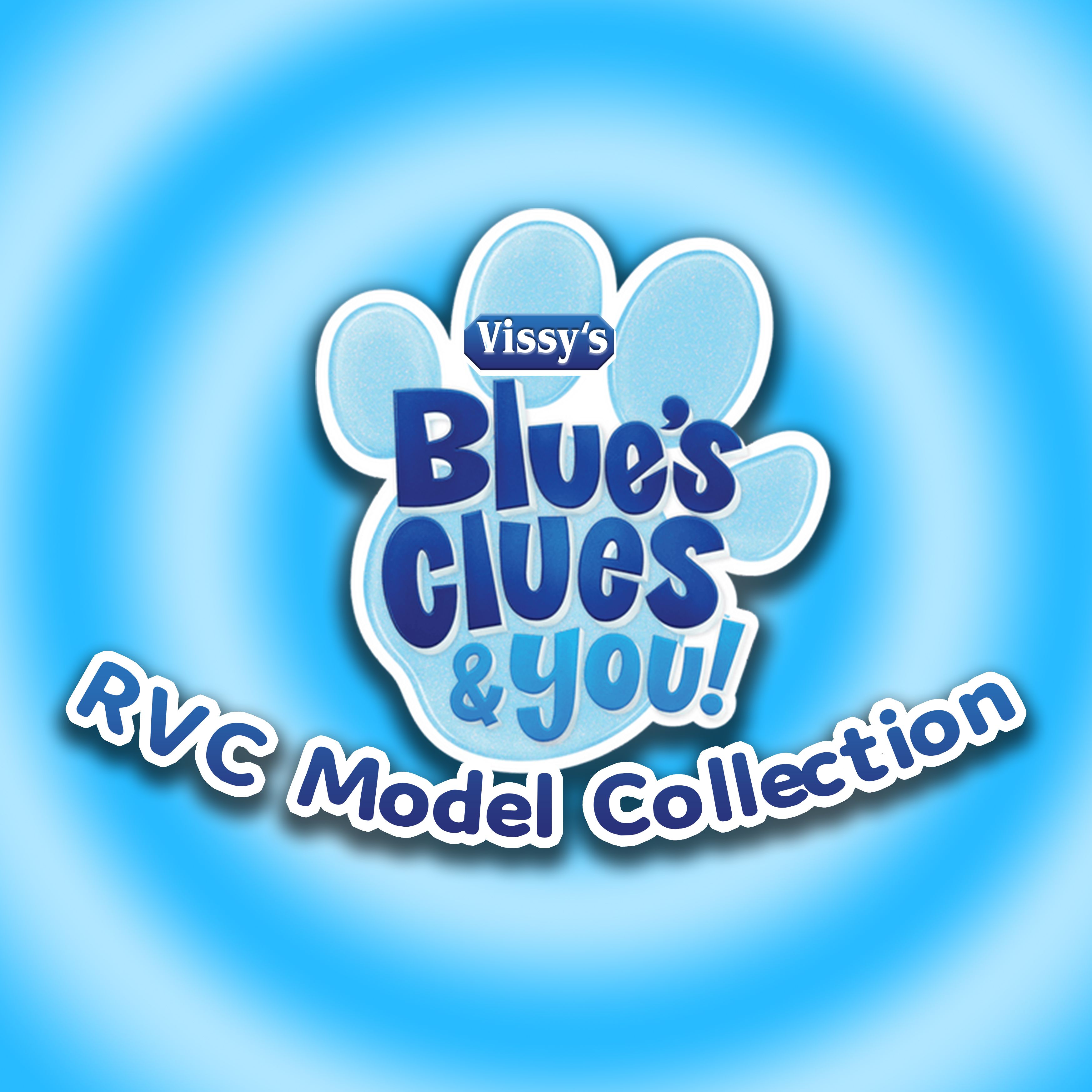 Vissy's Blue's Clues & You! RVC Model Collection