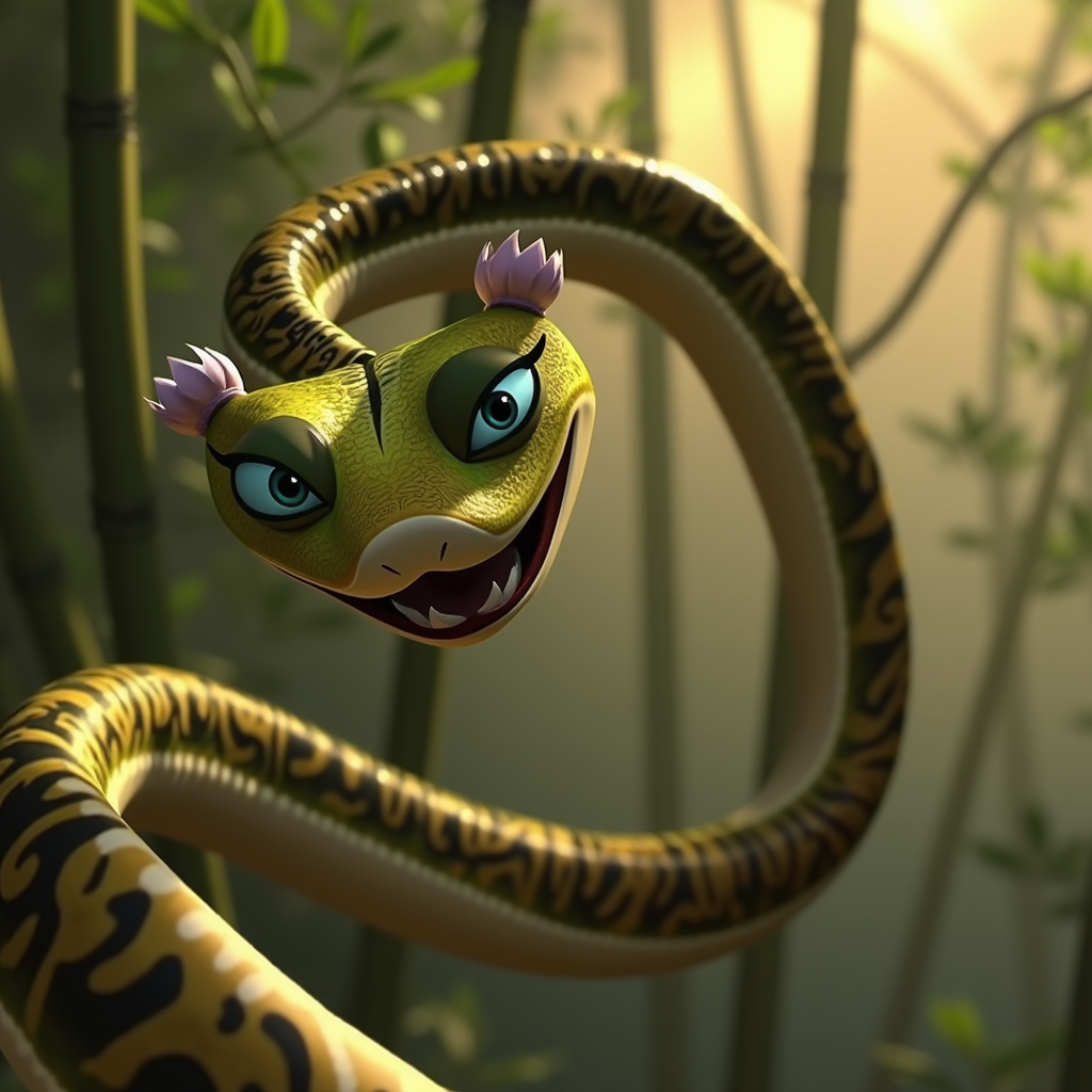 Maestra Víbora Kung Fu Panda