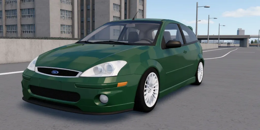2005 Ford Focus in Car Crushers 2, in a city